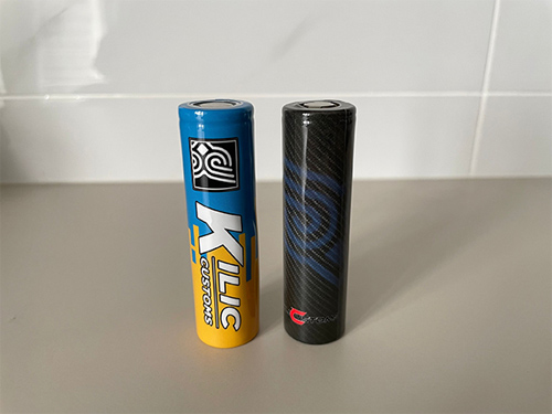 Colorful Printing Battery Wraps